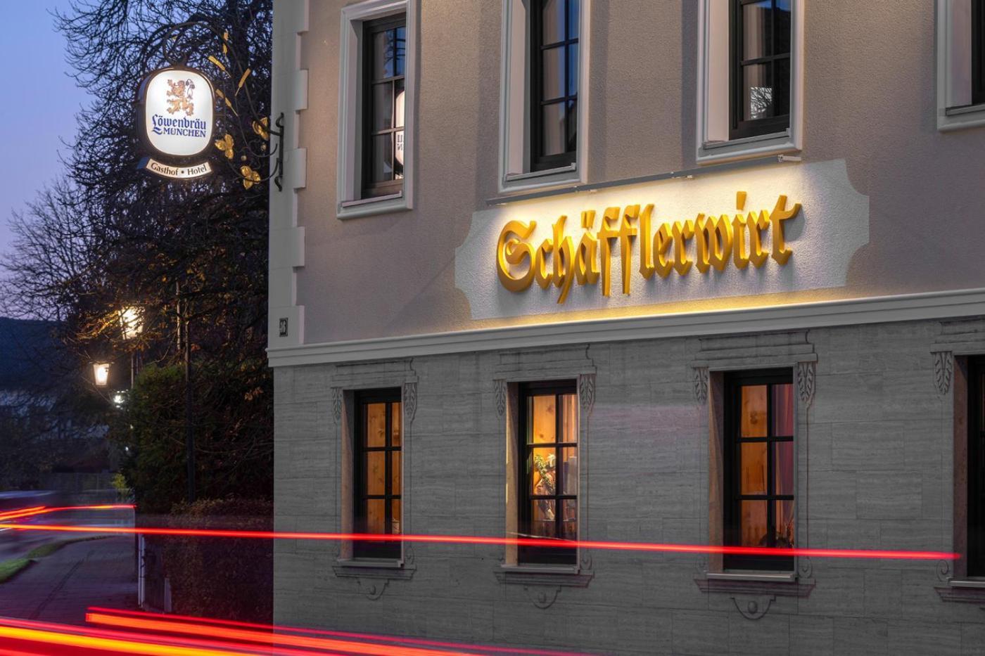 Hotel Schaefflerwirt Aschheim Buitenkant foto